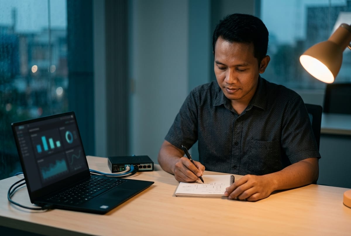 Perhitungan biaya jasa setting Mikrotik per jenis pekerjaan